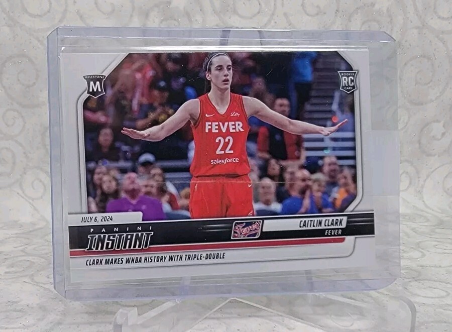 2024 Panini Instant WNBA #139 Caitlin Clark Indiana RC Historic Triple Double!!