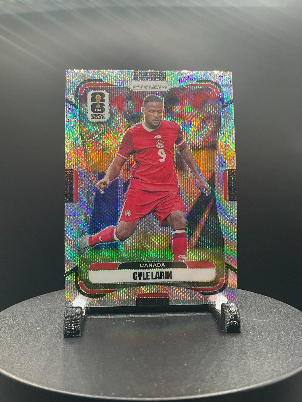 2026 Prizm FIFA World Cup World Cup Wave Prizm #164 Cyle Larin, Canada