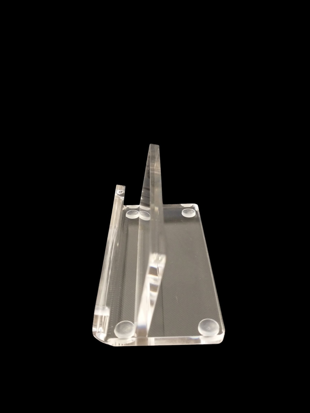 (3 PACK) BGS ACRYLIC DISPLAY STAND WITH LOGO FOR GRADED SLAB W/ RUBBER PADS