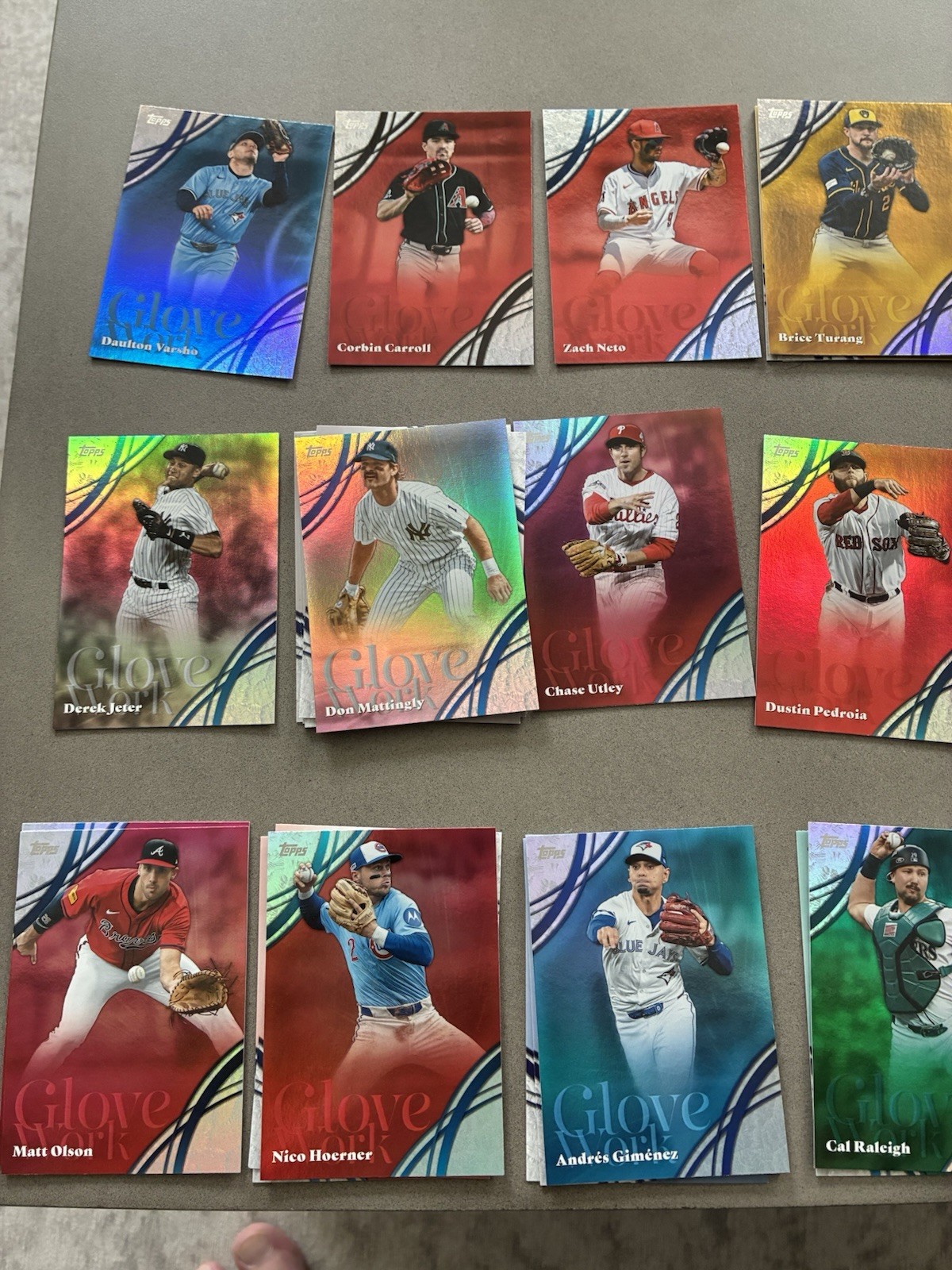 GLOVEWORKS INSERT 2026 TOPPS SERIES 2 YOU PICK COMPLETE YOUR SET GLOVE WORKS U