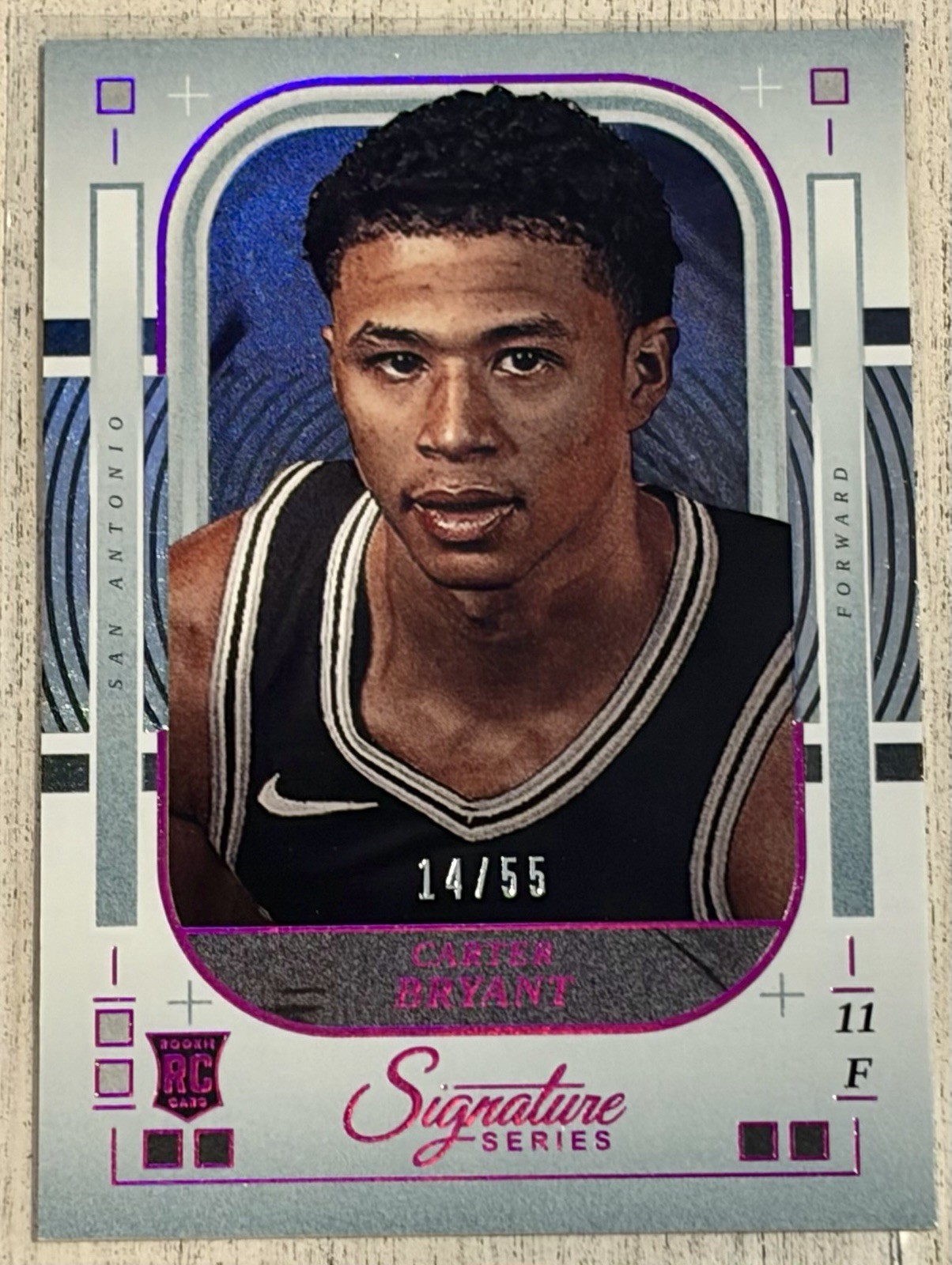 2026 Topps Signature Series Carter Bryant Purple /55