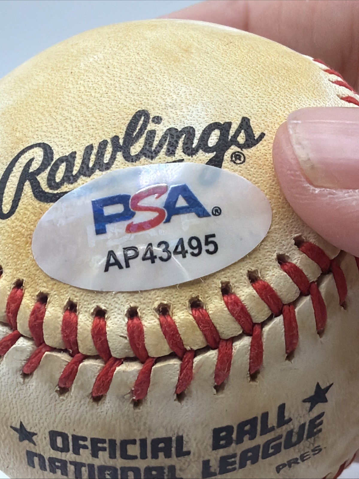Tom Seaver Signed Baseball Autograph Auto PSA/43495