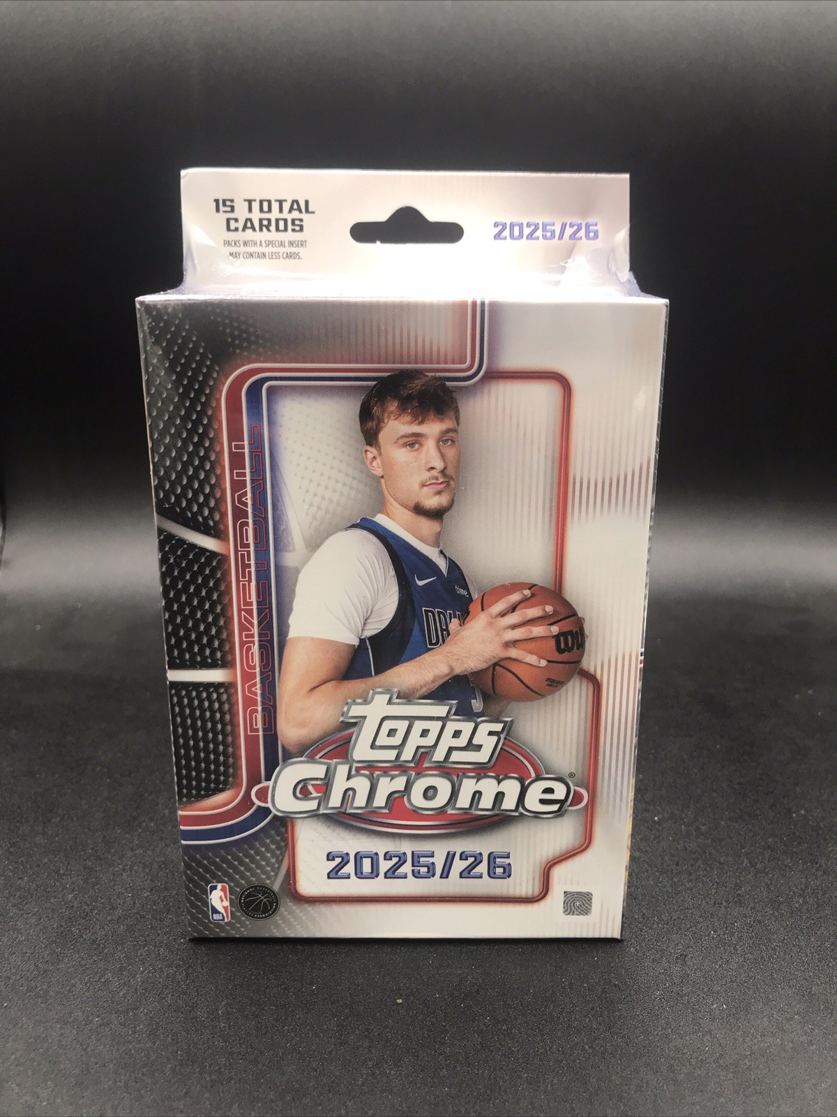2025-26 Topps Chrome NBA Basketball Hanger Box New Factory Sealed Flagg Hunting