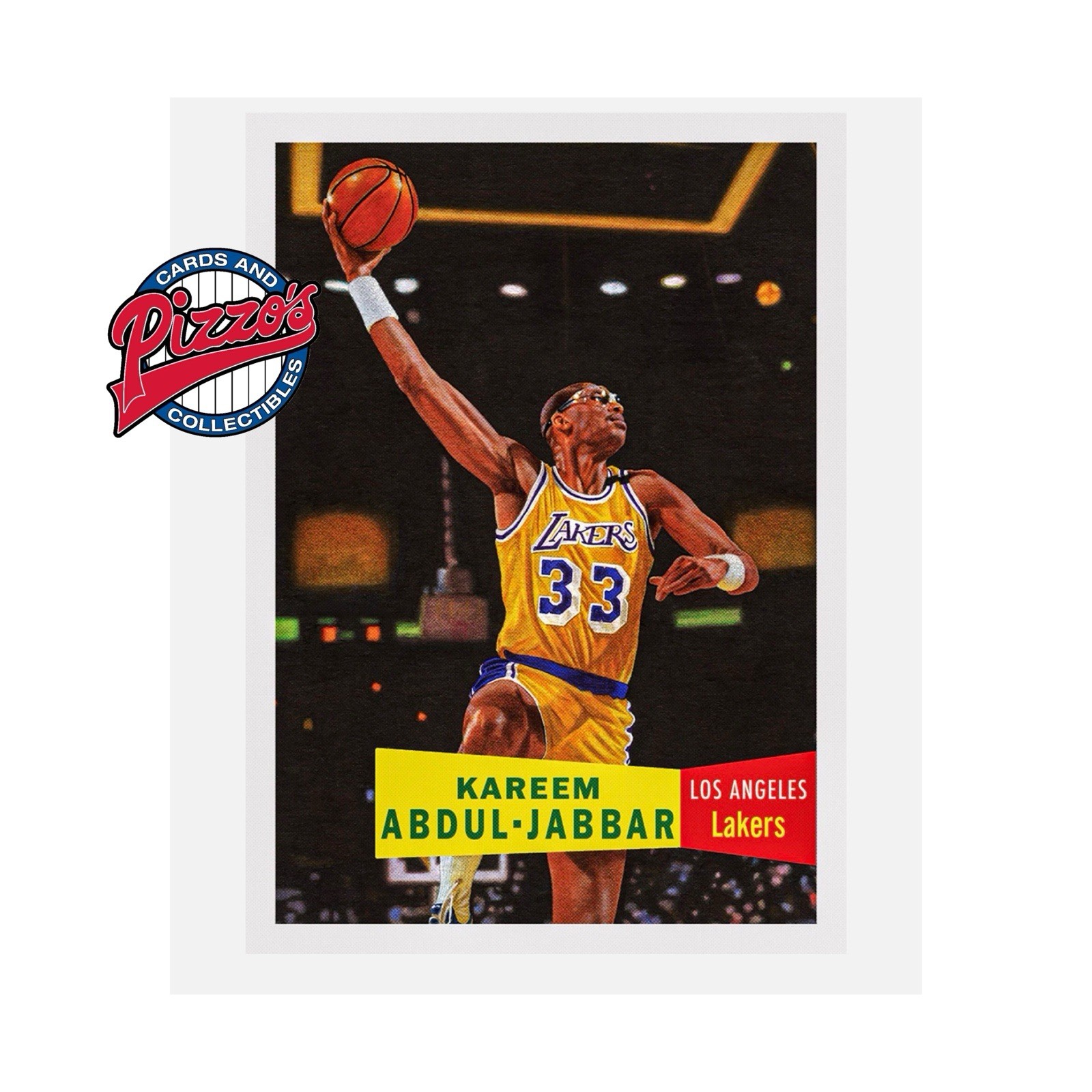 Kareem Abdul-Jabbar Lakers 2025-26 Topps NBA Living Set Card 33 Presale