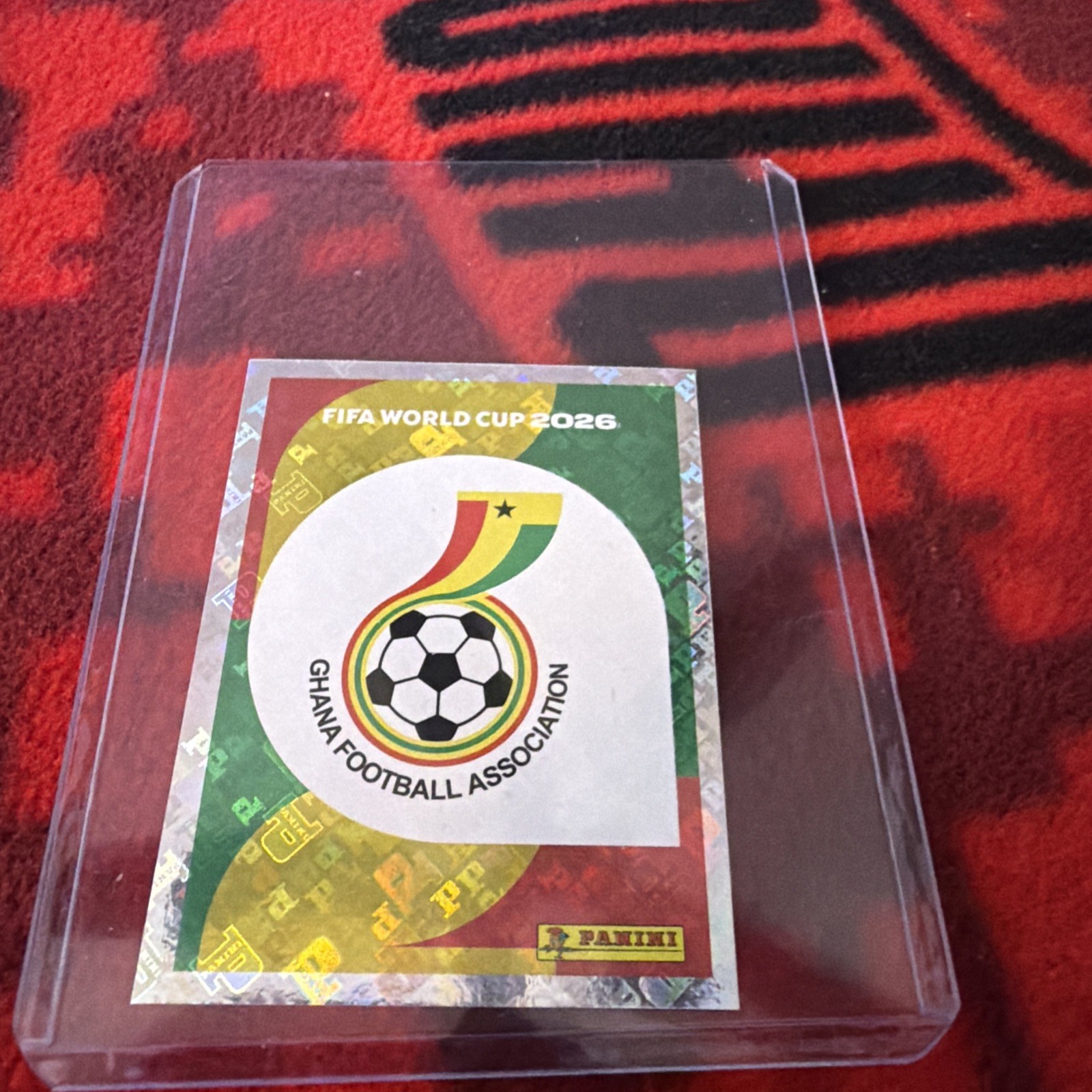 2026 Panini FIFA World Cup Algeria Team Crest Hologram Sticker ALG 1