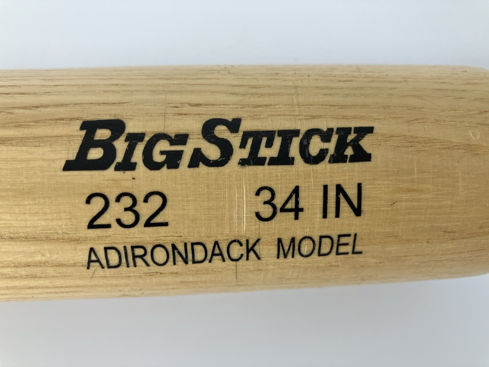 Rawlings Big Stick Bat Signed Professional Model Wood 34″ Unknown Autograph