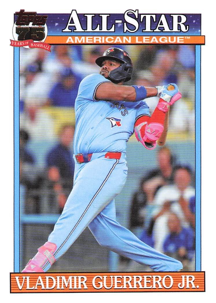 2026 Topps #91AS-37 Vladimir Guerrero Jr. 1991 Topps Baseball All-Stars