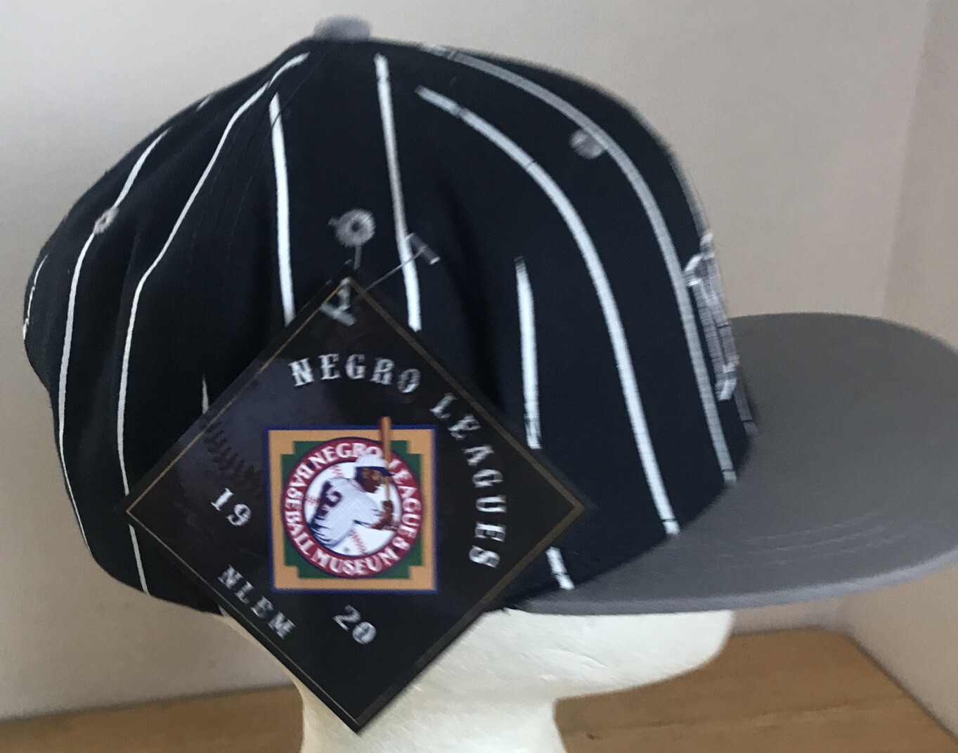 New York Black Yankees Adjustable Snapback Cap Hat Dynasty Blue Negro League NWT