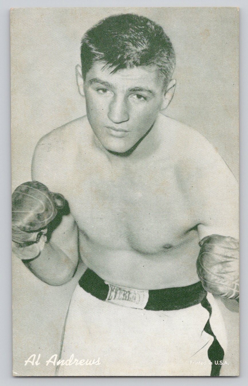 Al Andrews Boxer Exhibit Supply Co. Penny Arcade Card 1951–1959