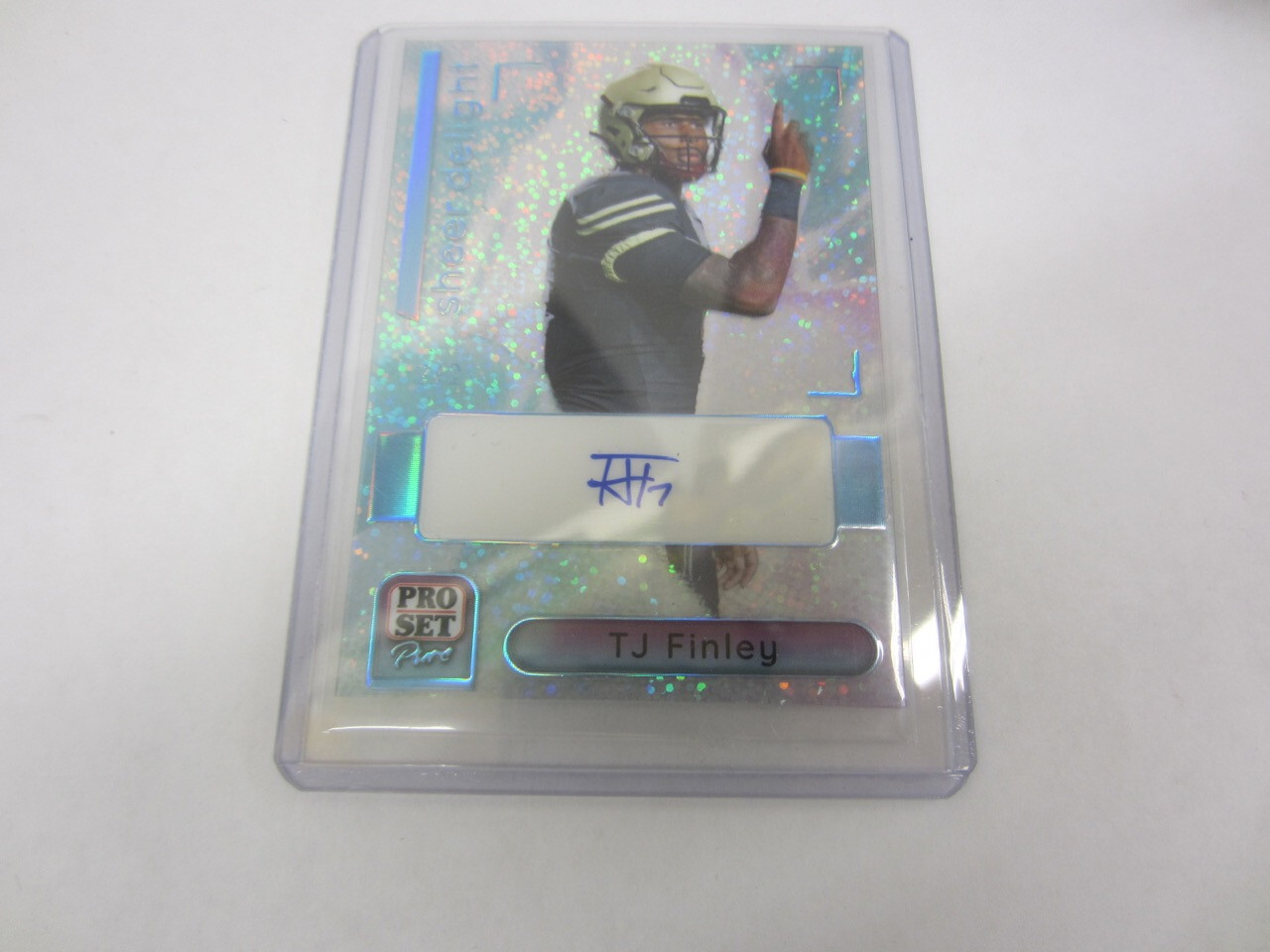 2023 Leaf Pro Set Pure Sheer Delight TJ FINLEY Auto Blue 2/2 Autograph SD-TJF