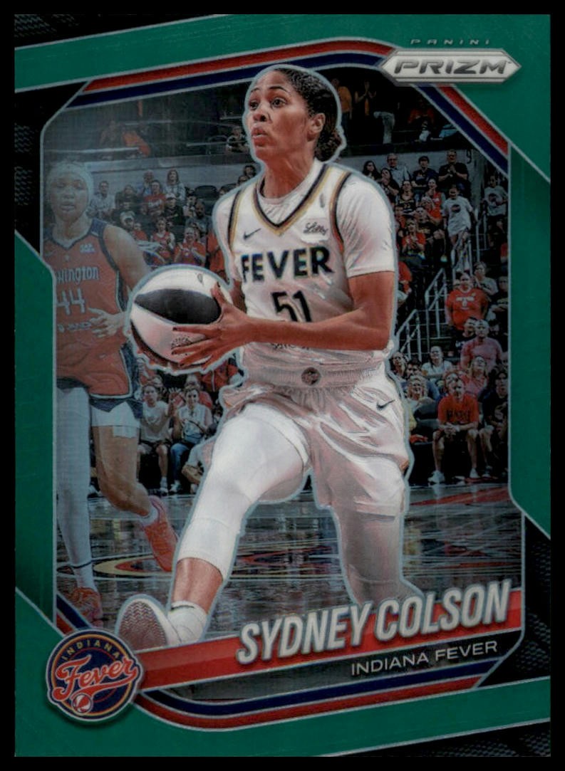2025 Panini Prizm WNBA #1 Sydney Colson Green Prizms