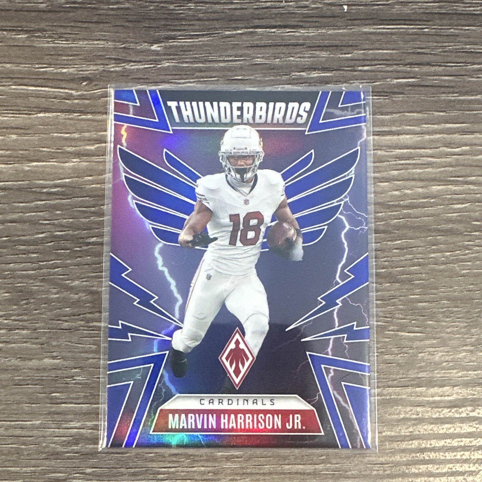 2025 Panini Phoenix Marvin Harrison Jr Cardinals Thunderbirds #1 Serial 54/199