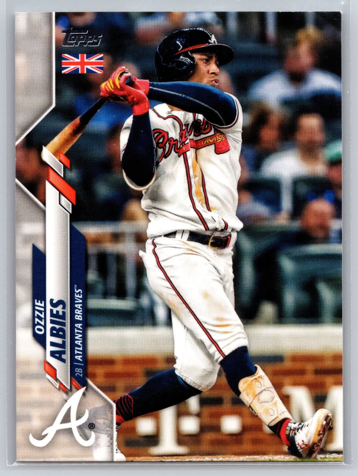 2020 Topps UK Edition #21 Ozzie Albies Atlanta Braves