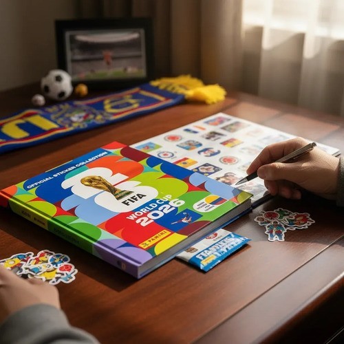ALBUM HARD COVER EMPTY PANINI WORLD CUP 2026 COLOMBIA VERSION