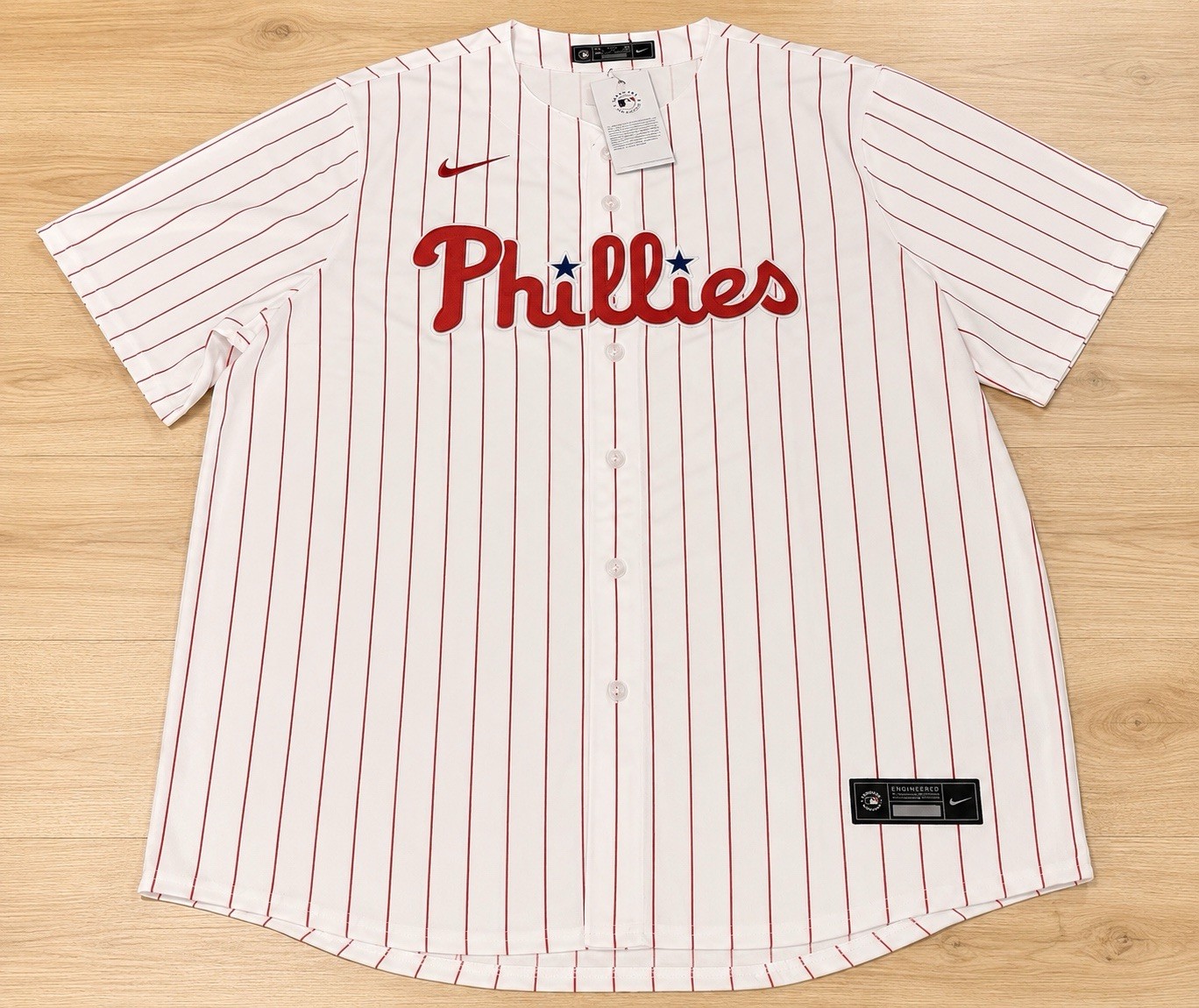 Official Nike Philadelphia Phillies Harper #3 Jersey Men’s XXL White MLB $175