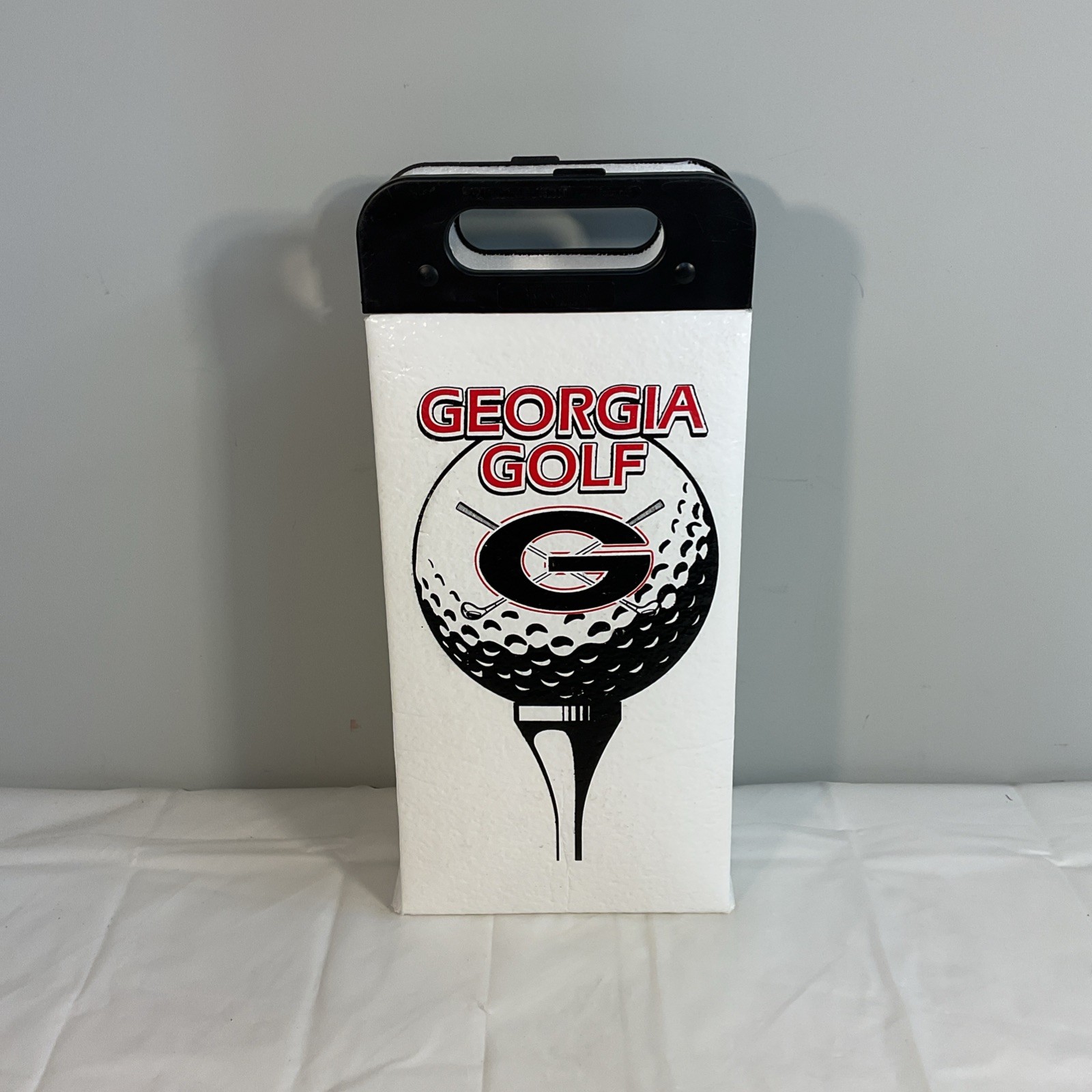 Georgia Bulldogs Golf Koolit Cooler Beer Bag Handle 90s Party Y2K Vintage Dawgs