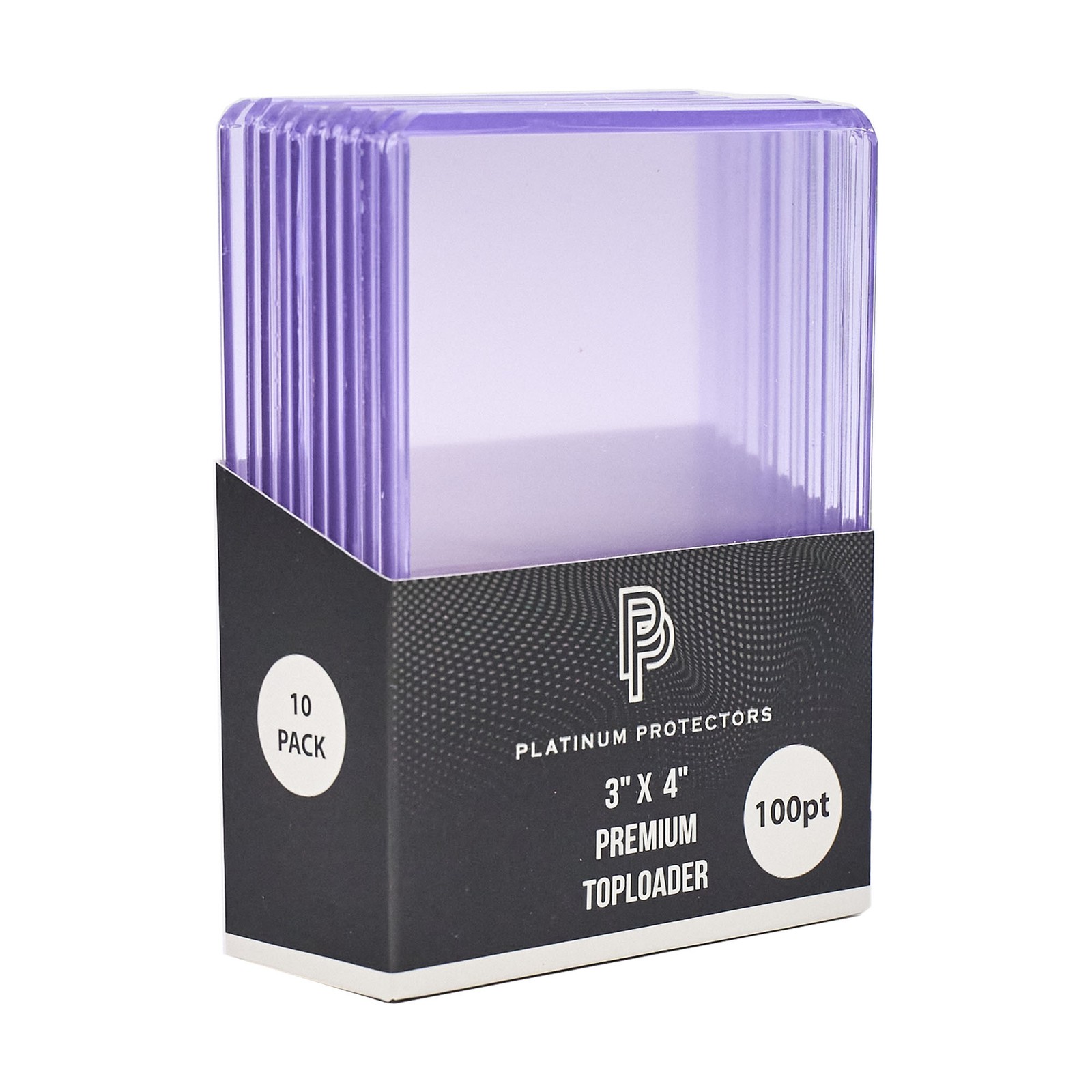 500 – 100pt Top Loaders Full Case Platinum Protectors Premium Thick Toploaders