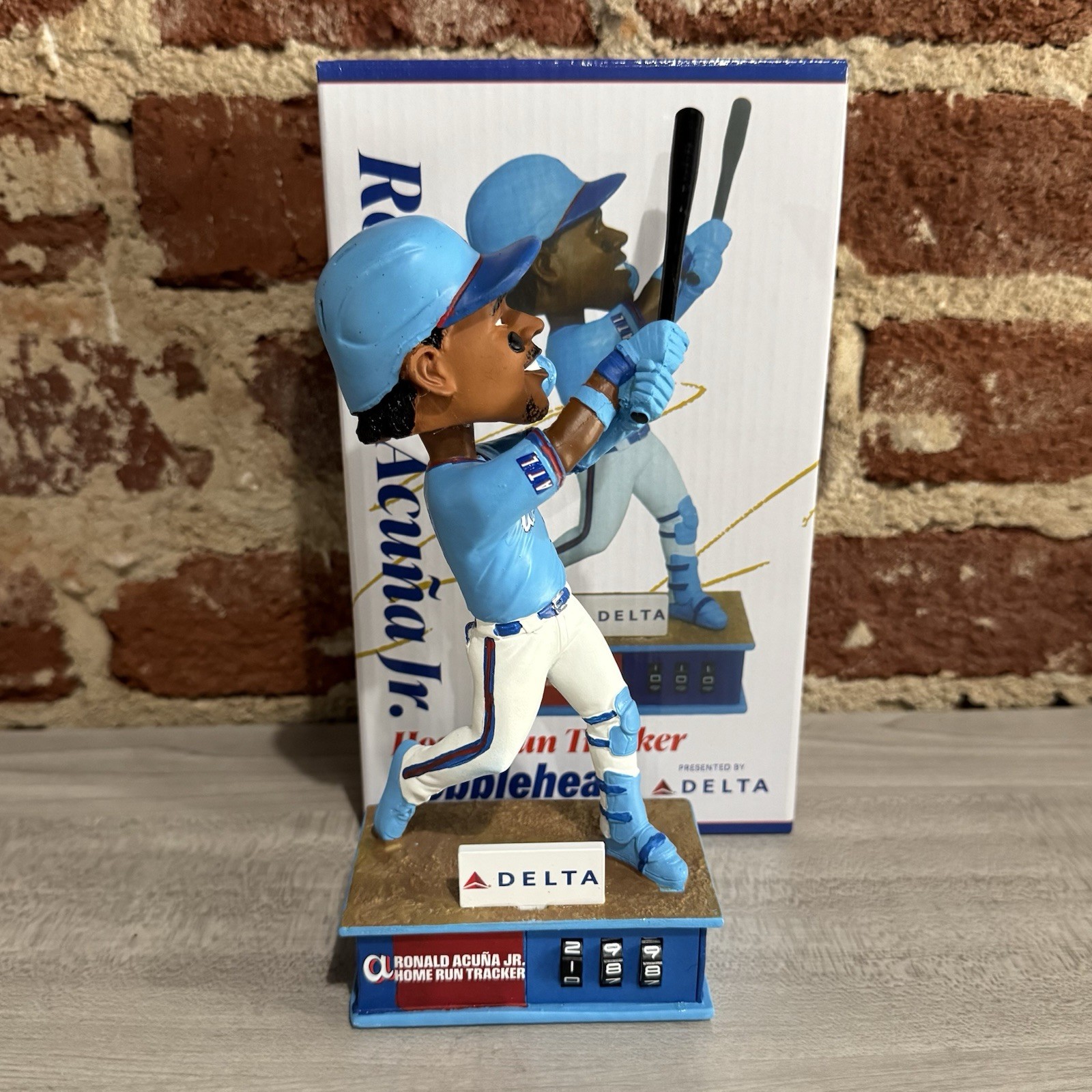 Ronald Acuna Jr. Home Run Tracker Bobblehead 6/16/26