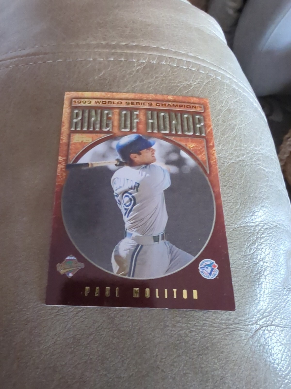 2009 Topps Ring Of Honor Paul Molitor #RH14 Toronto Blue Jays