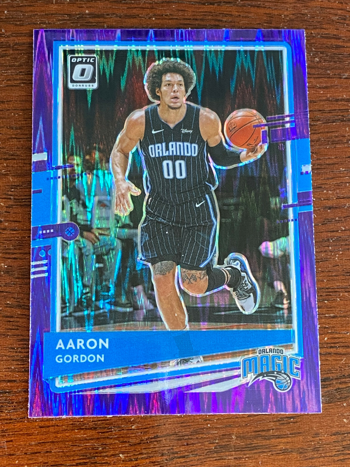 2020-21 Panini Optic Purple Shock Parallel Orlando Magic Aaron Gordon #119