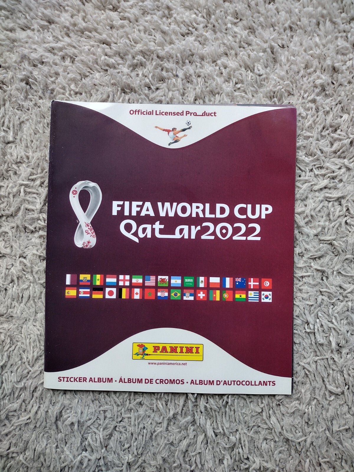 Empty album football FIFA WC World cup QATAR 2022 Panini