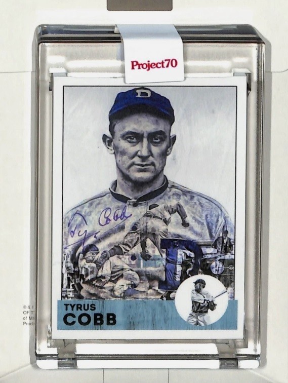 Topps Project70 Card 628 – 1963 Ty Cobb by Lauren Taylor – PR: 3182