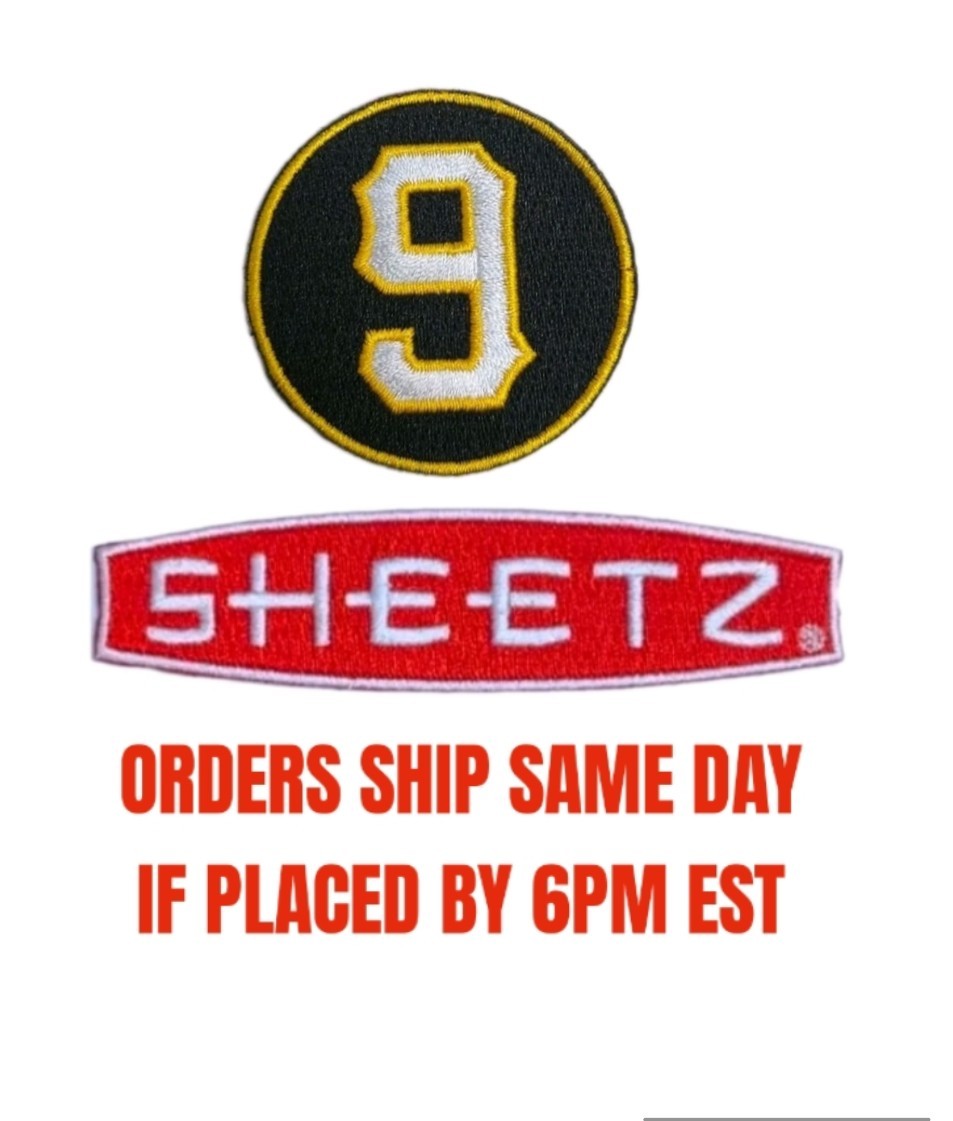 2026 Pittsburgh Pirates Jersey Patch Set – Bill Mazeroski Memorial & Sheetz Ad