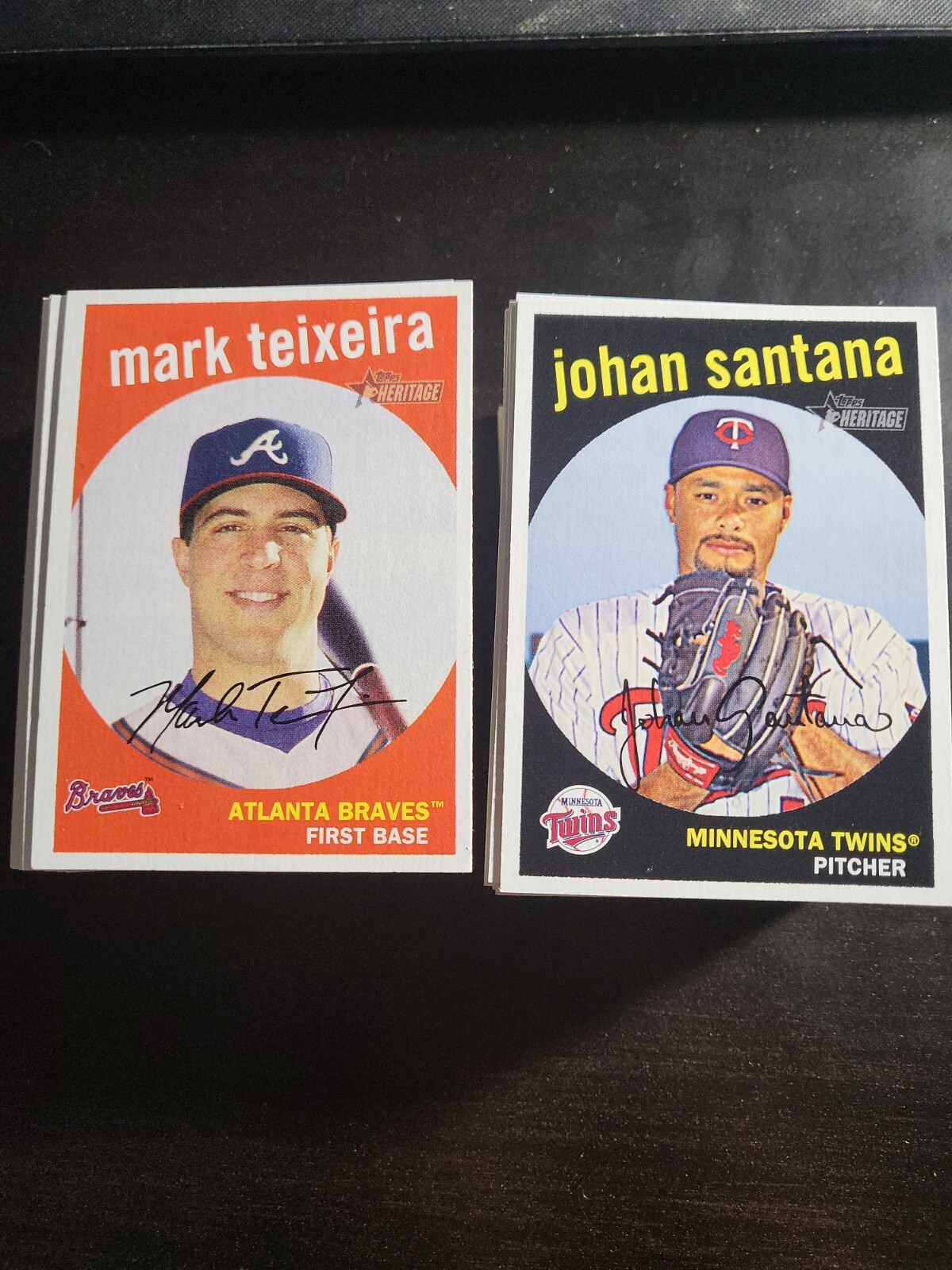 2008 Topps Heritage Baseball You Pick – Complete Your Set