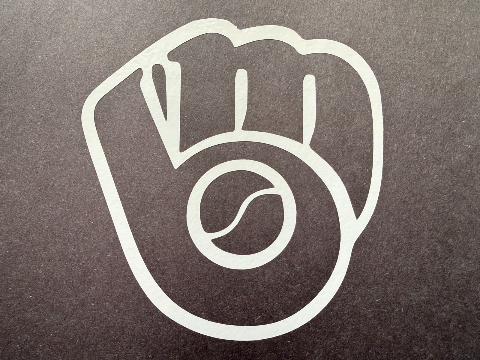 MILWAUKEE BREWERS VINYL DECAL STICKER