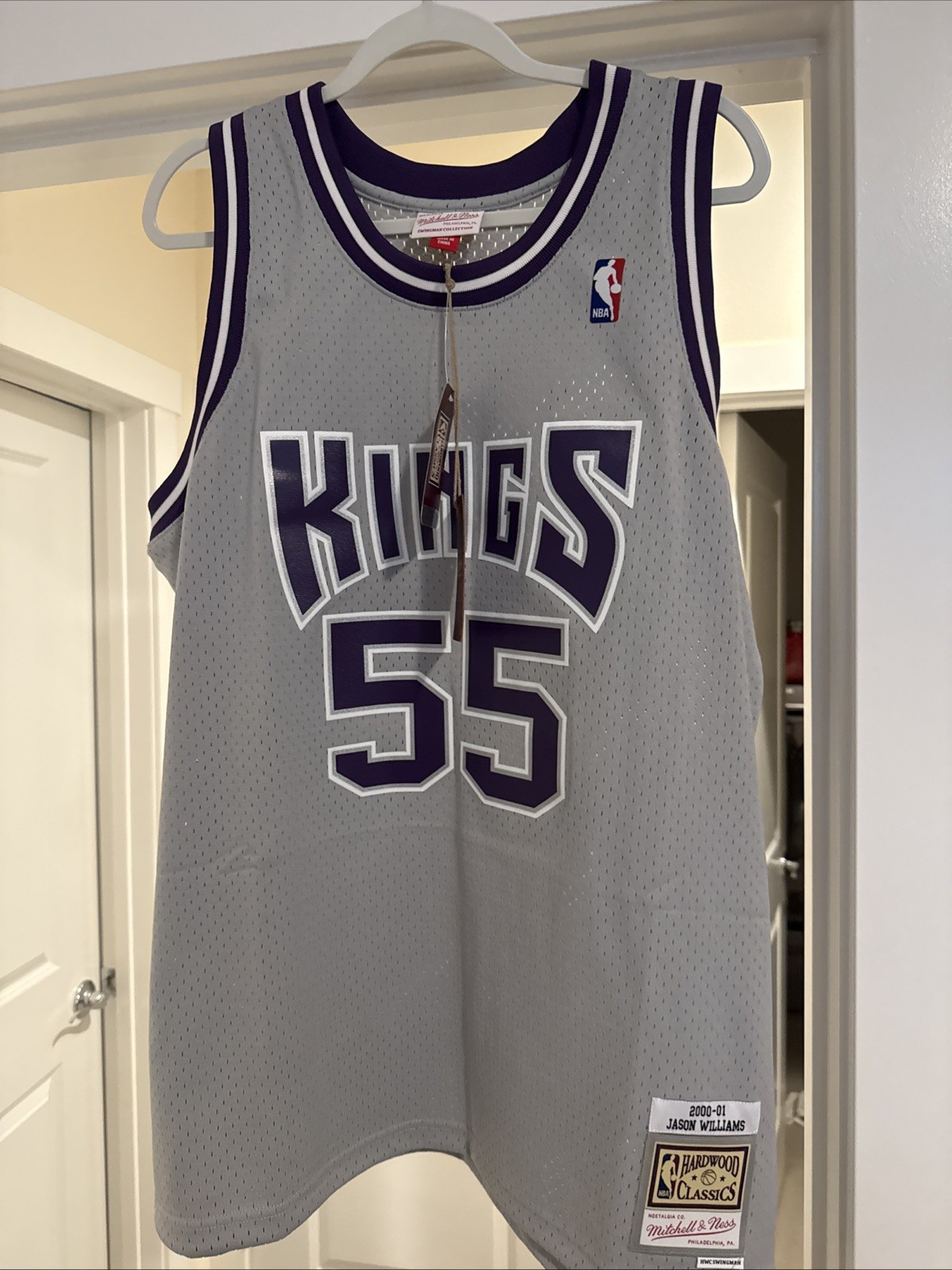 Sacramento Kings, Jason Williams Jersey Mitchell And Ness Xl