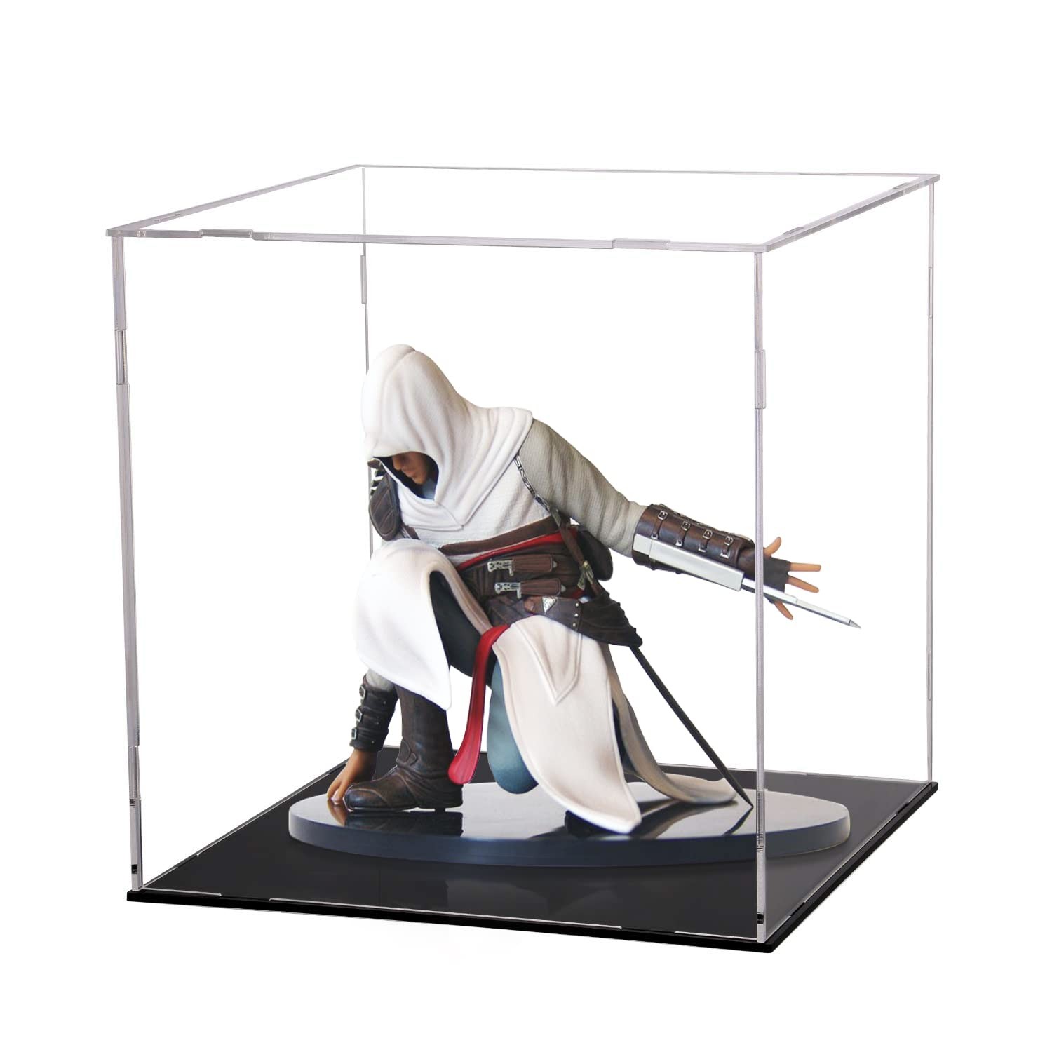 Display Case for Collectibles Assemble Clear Acrylic Alternative Glass Case f…