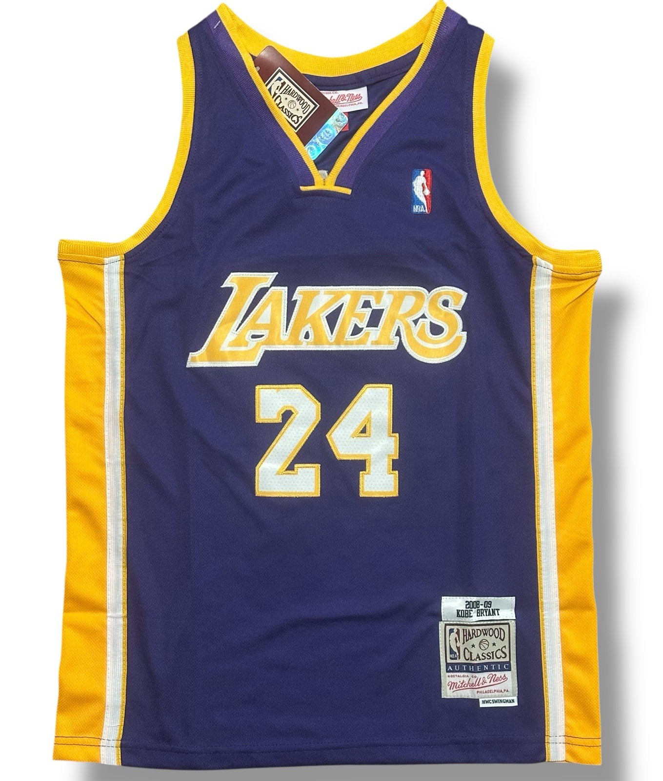 Kobe Bryant Lakers Purple Mitchell & Ness Hardwood Classic Jersey (Youth Sizes)