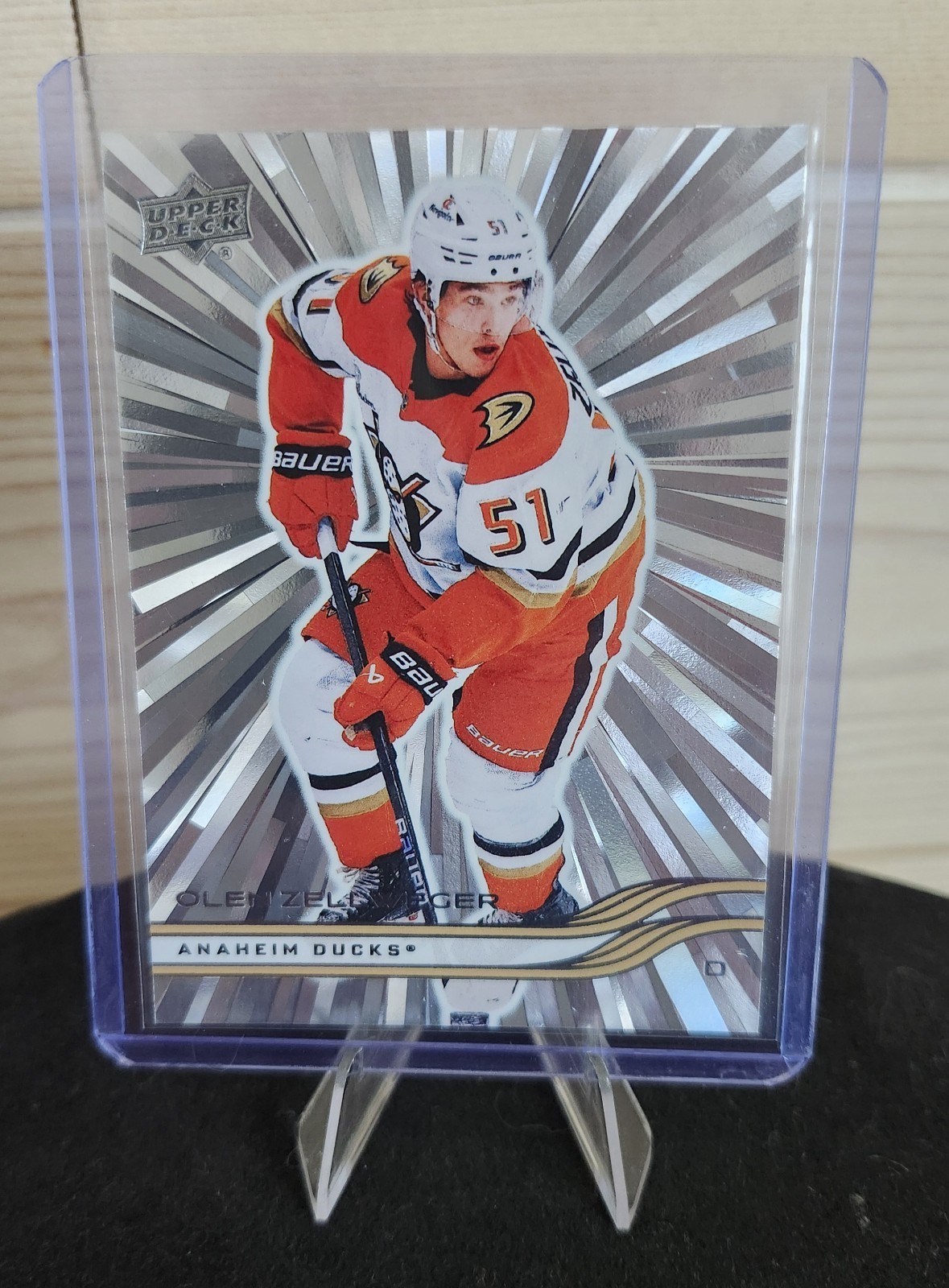 2025-26 Upper Deck Series 2 Olen Zellweger Outburst #251 Ducks