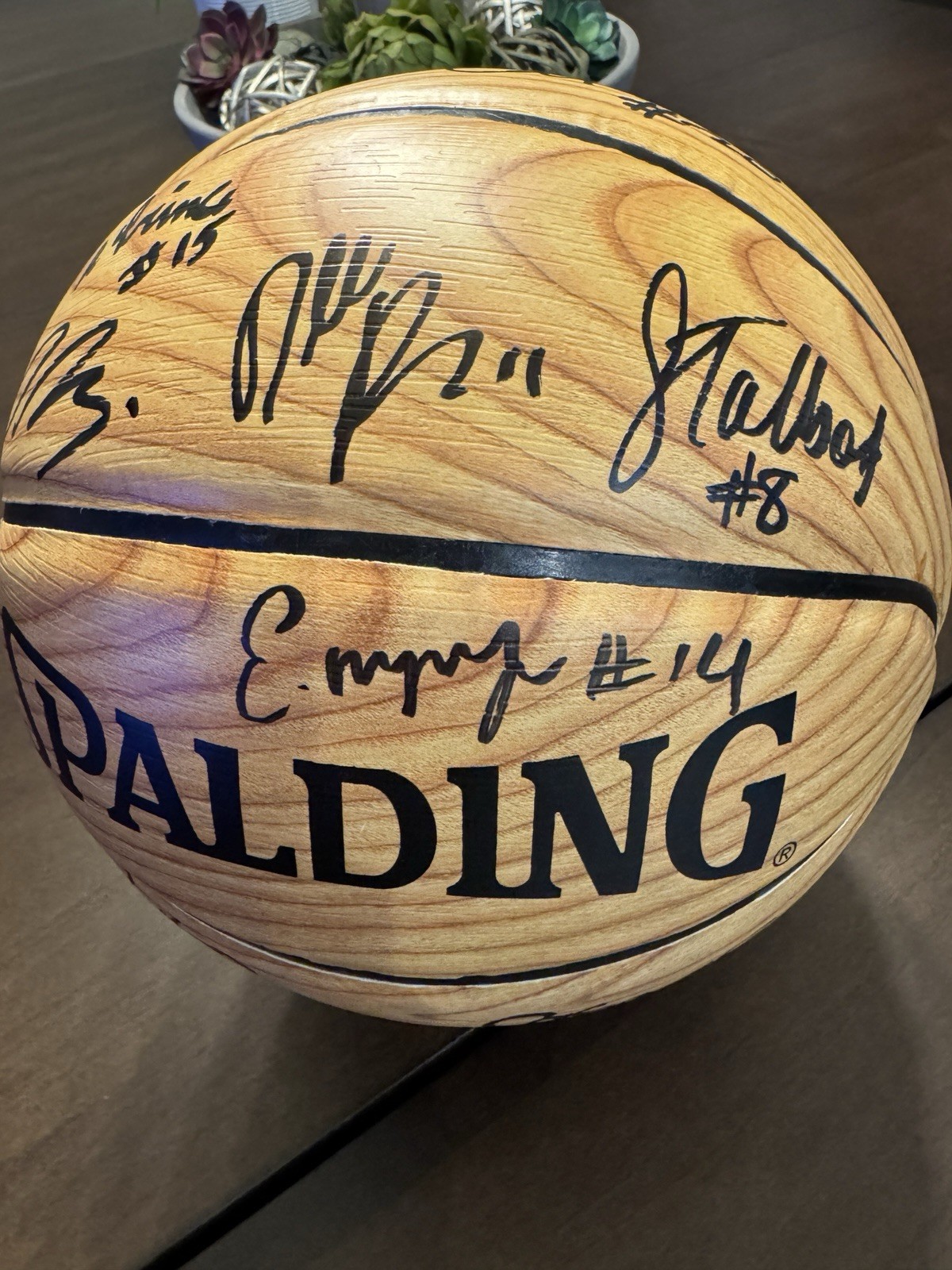 Spalding Phoenix Mercury Basketball Signed by Multiple Players