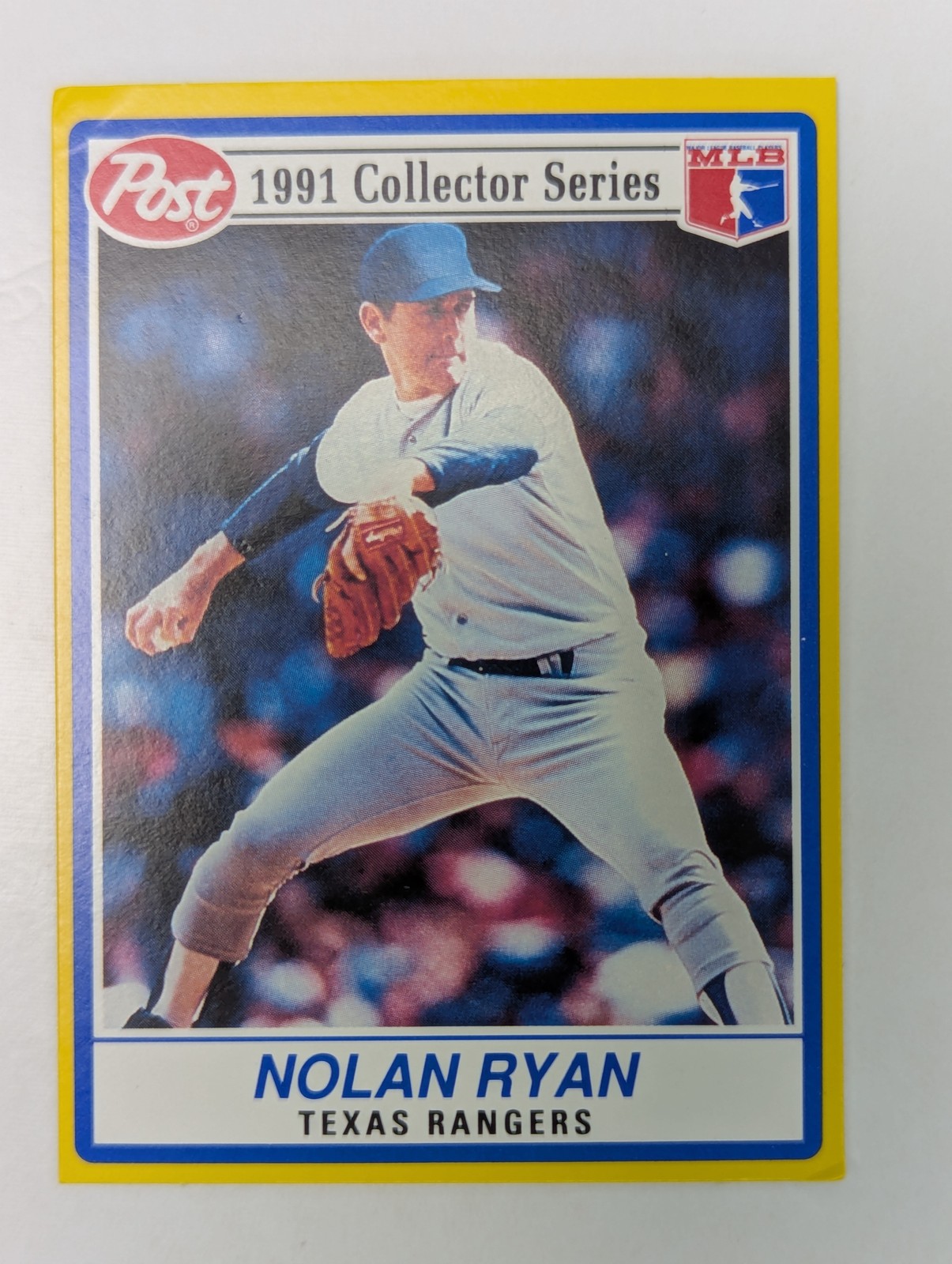 1991 Post Cereal #17 Nolan Ryan