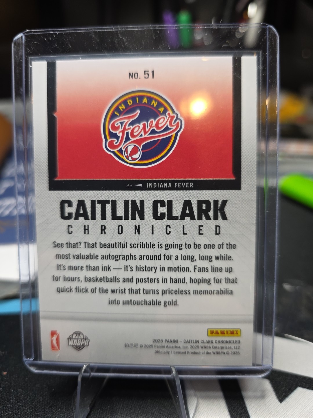 2025 Panini Chronicles #51 Caitlin Clark