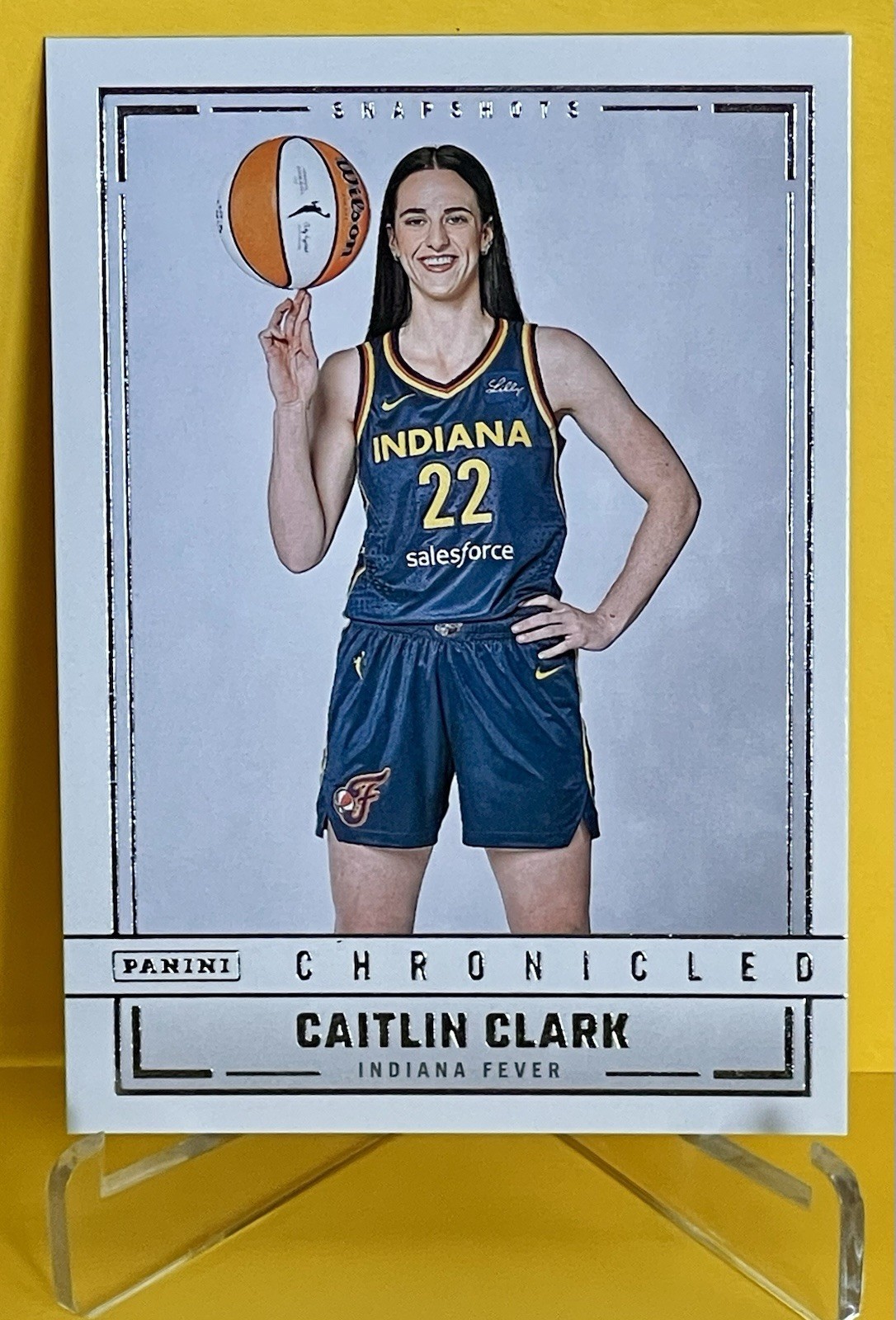 2025 Panini Caitlin Clark Chronicled – Snapshots Caitlin Clark #97 Indiana Fever