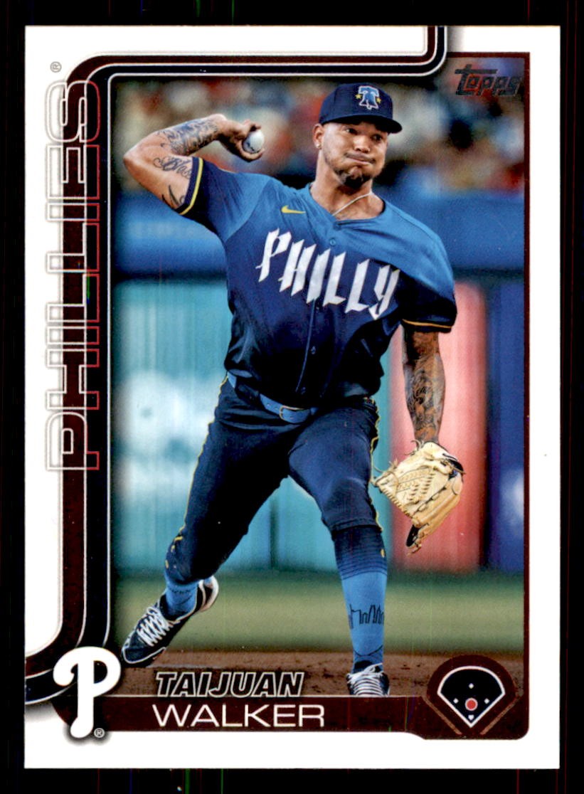 2025 Topps #351 Taijuan Walker Philadelphia Phillies