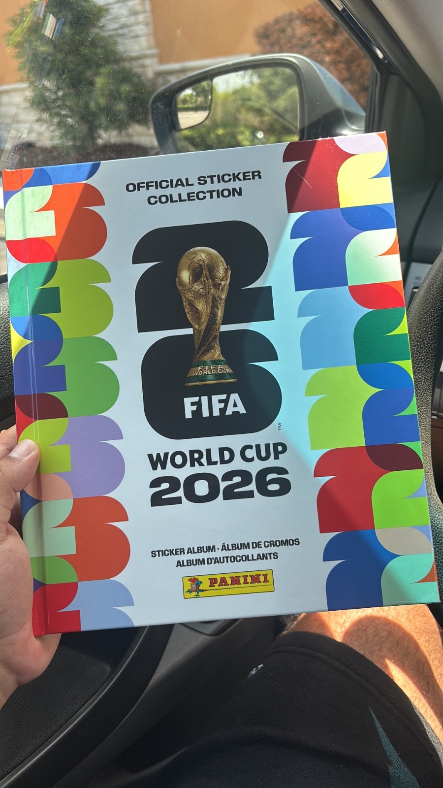 Panini FIFA World Cup 2026 Official Sticker Collection Hardcover Album Empty