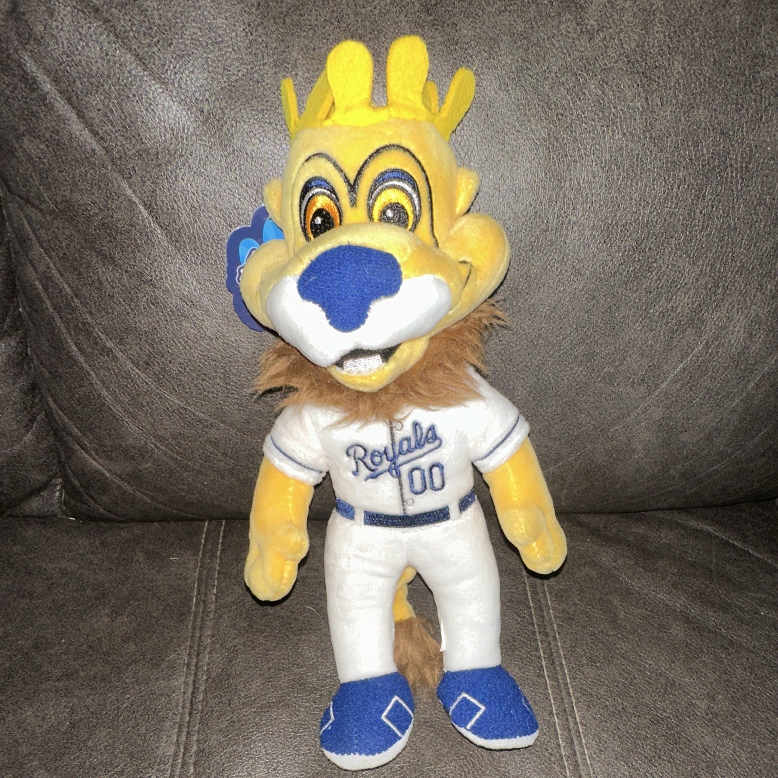 Bleacher Creatures Kansas City Royals Slugerrr Plush Figure Mascot MLB