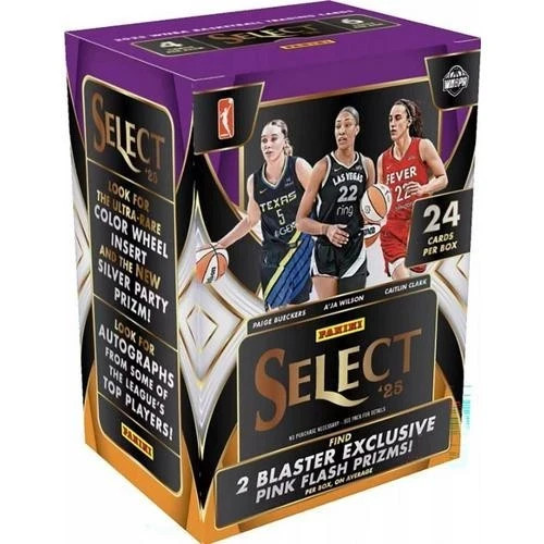 2025 Panini Select WNBA Basketball Blaster Box – Factory Sealed New – Pink Flash