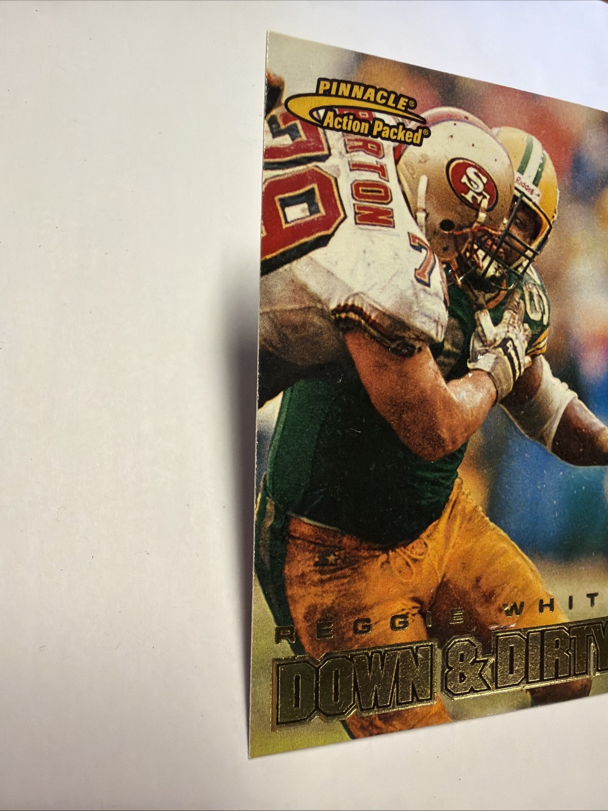 1997 Pinnacle Action Packed – Reggie White #120