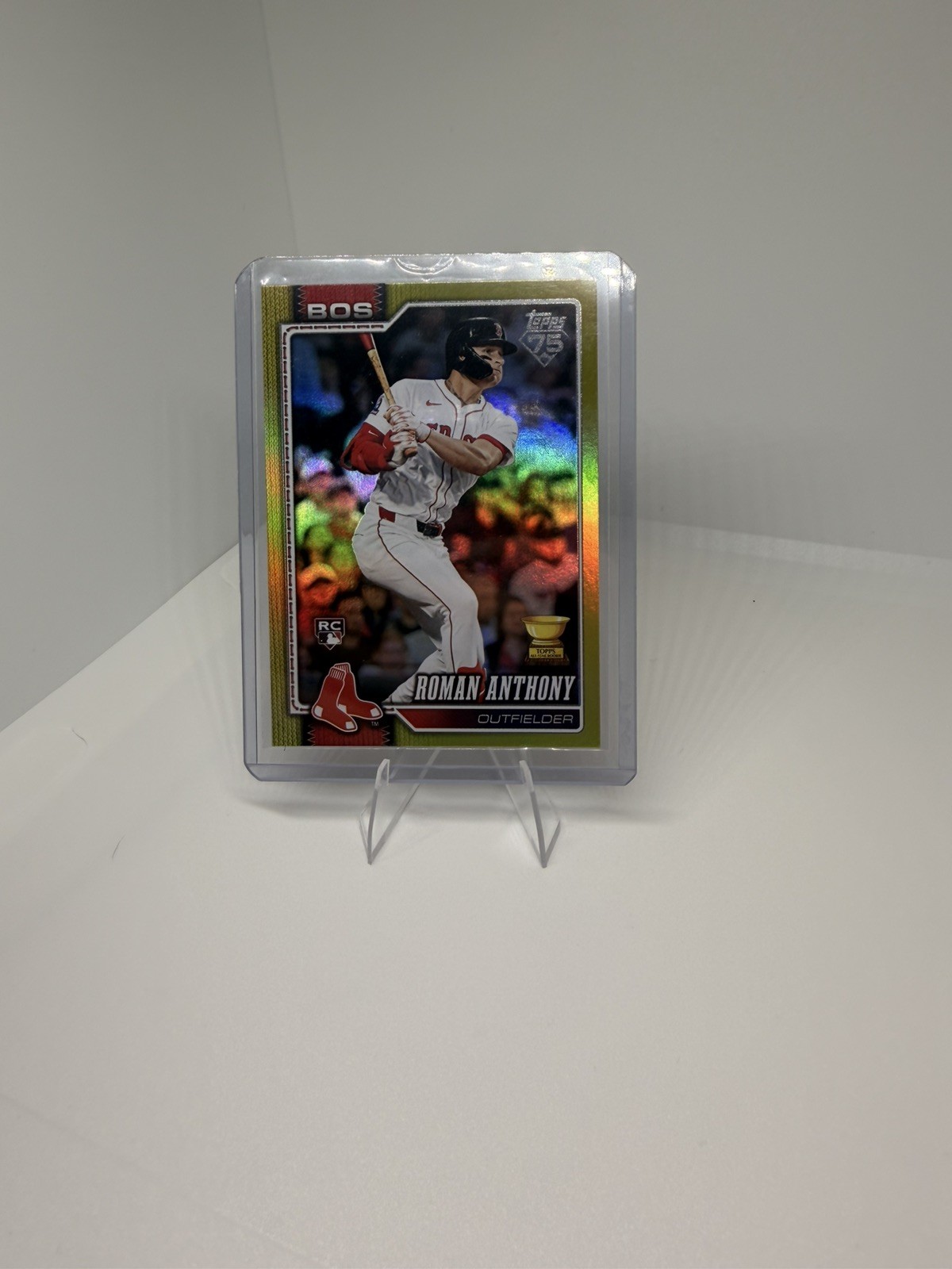 2026 Topps Series 1 Roman Anthony Yellow Foil Rookie RC /399 Rare Red Sox 📈