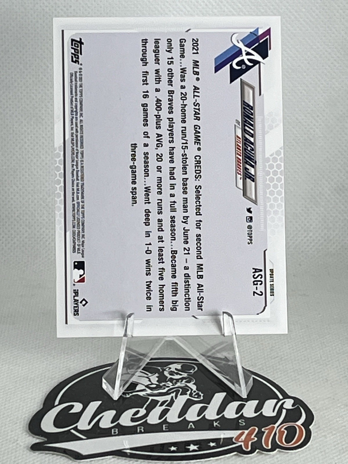 2021 Topps ASG-2 Ronald Acuna Jr