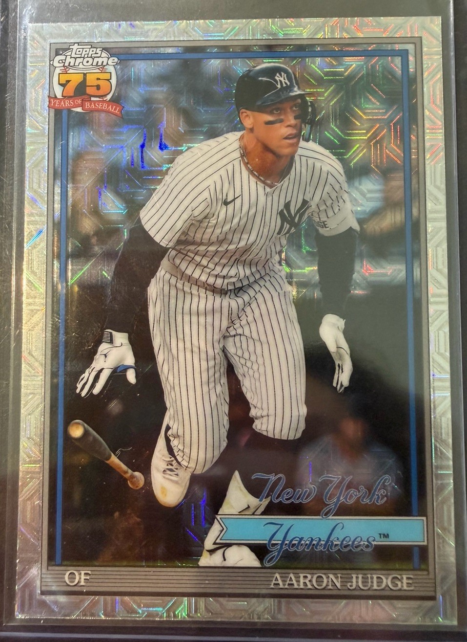 Topps 2026 Series 1 Aaron Judge 1991 Chrome Silver Pack Mojo #91C-82 Yankees