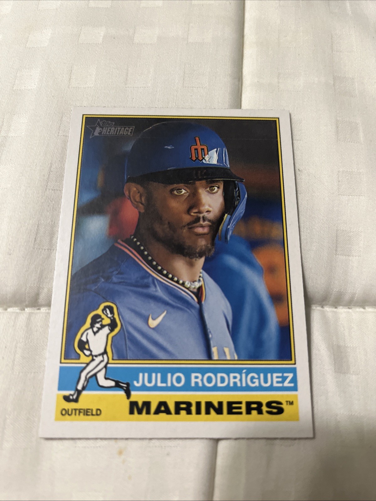 2025 Topps Heritage #369 Julio Rodriguez Seattle Mariners