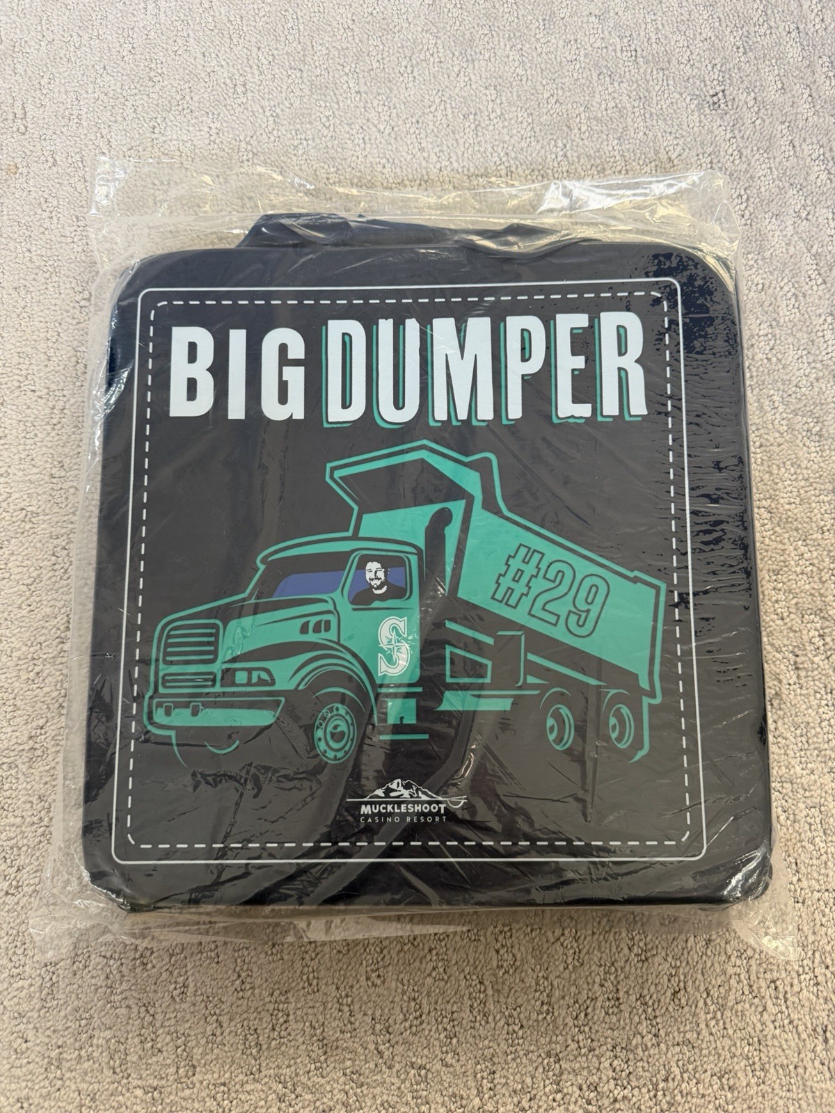 NEW Cal Raleigh #29 Big Dumper Seat Cushion – Seattle Mariners 06/16/24 SGA