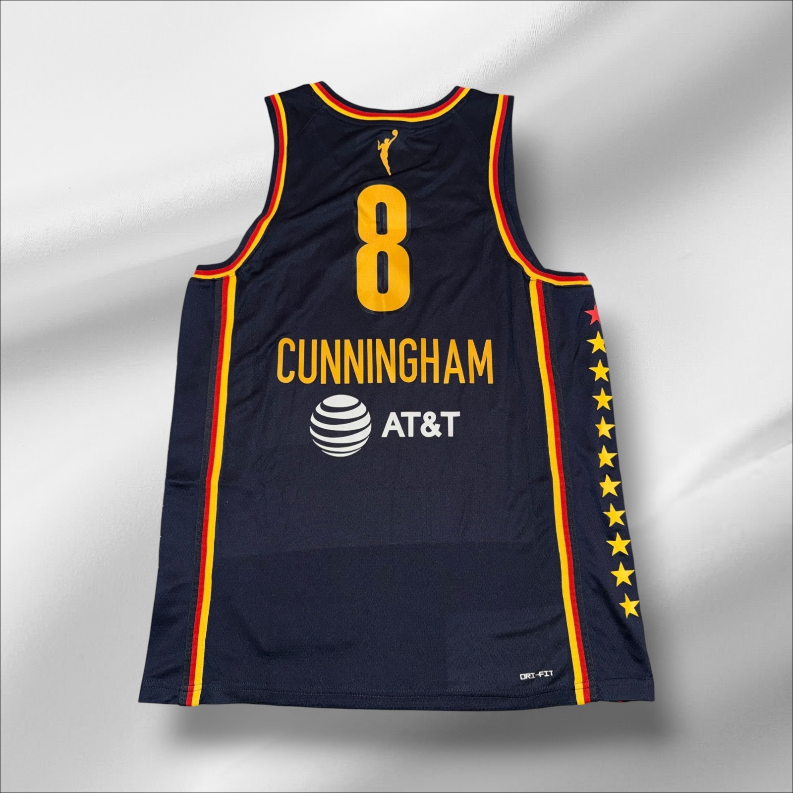 SOPHIE CUNNINGHAM INDIANA FEVER BLUE JERSEY SIZE LARGE BRAND NEW WNBA NICE!!