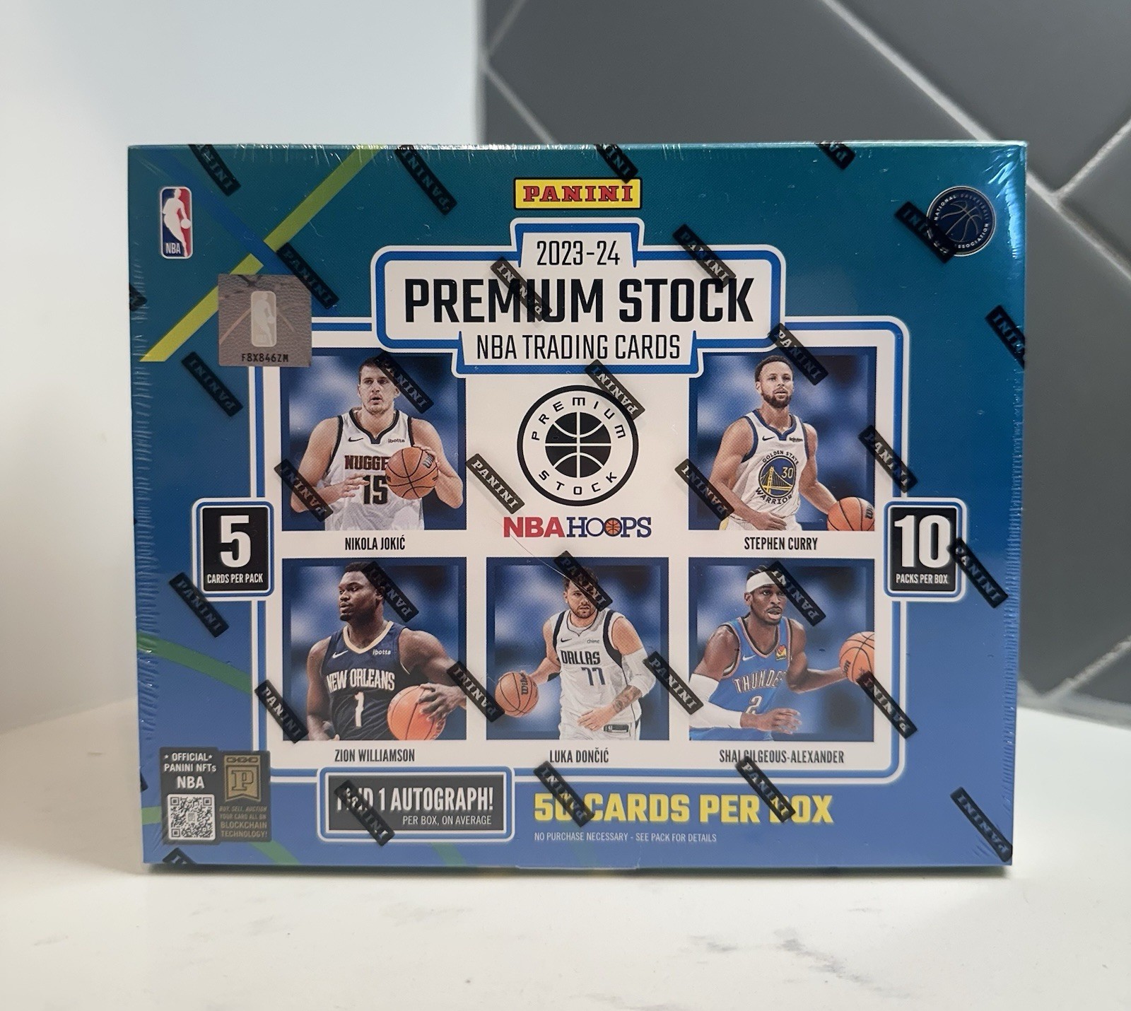 2023-24 Panini Hoops Premium Stock NBA Basketball Premium Box New Factory Sealed