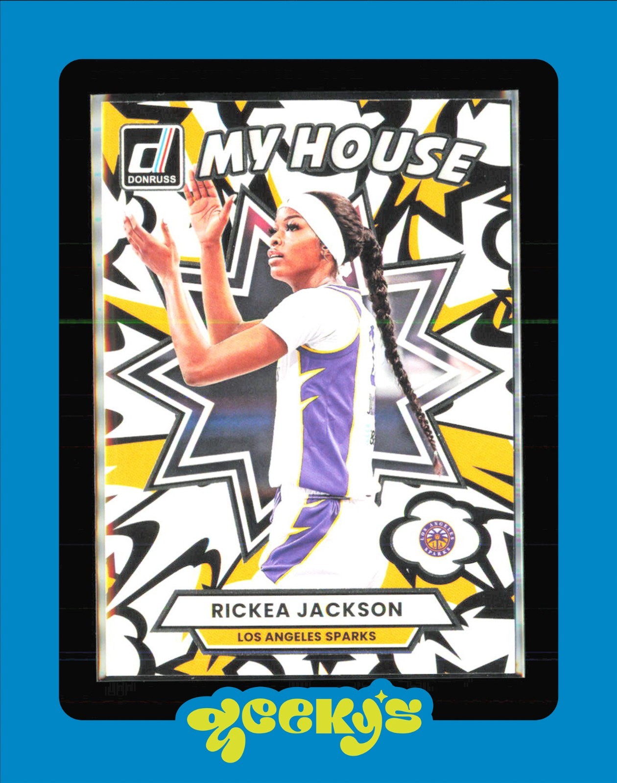 2025 Panini Donruss WNBA – My House Rickea Jackson #13 $2MIN ORDER